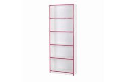 Kiddi 5 Shelf Bookcase - Pink